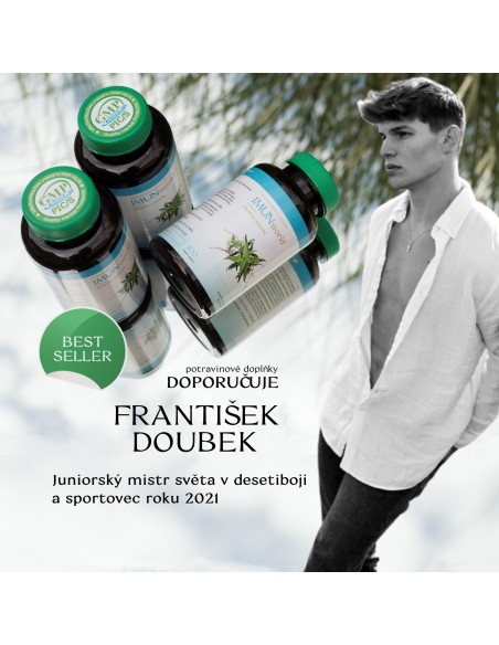 Potravinové doplňky od naší společnosti doporučuje juniorský mistr světa v desetiboji a sportovec roku 2021!