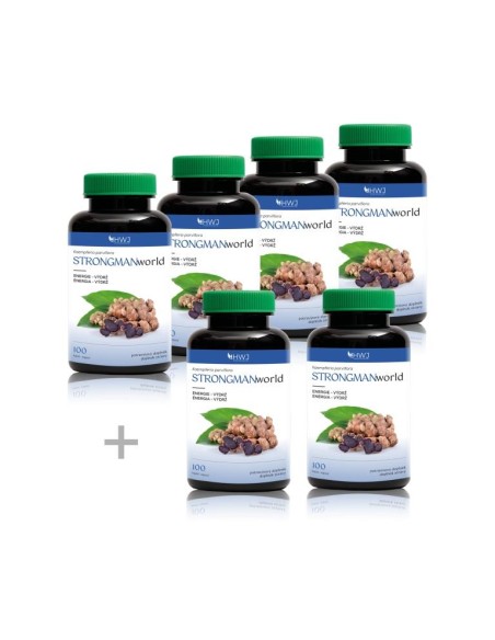 STRONGMANworld - MAXI balení - 4 (+2 a doprava zdarma