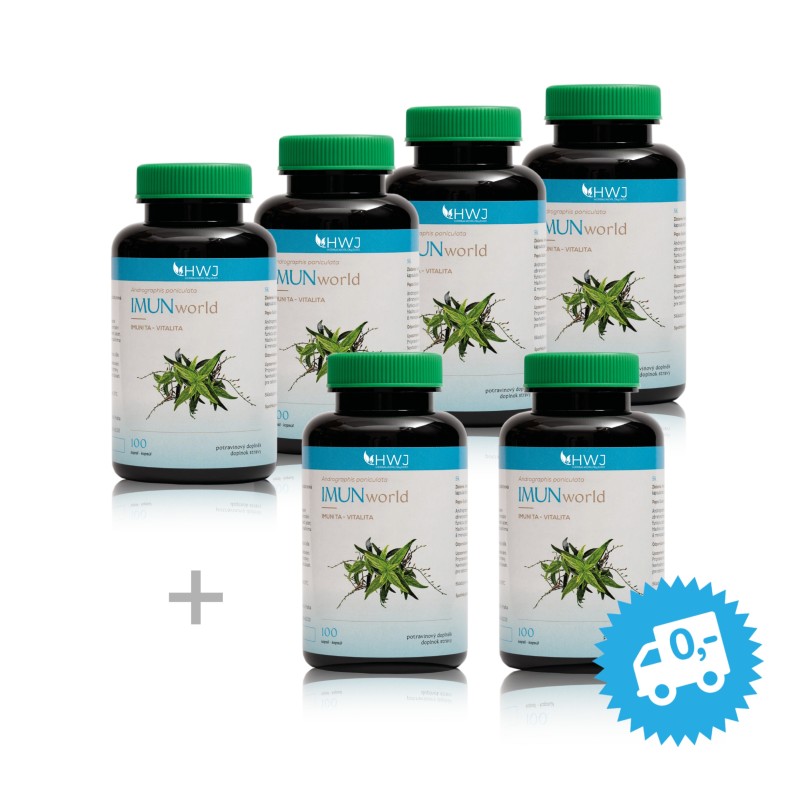 IMUNworld - rodinné balení - 4+(2 a doprava zdarma)