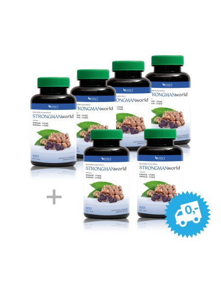 STRONGMANworld - MAXI balení - 4 (+2 a doprava zdarma