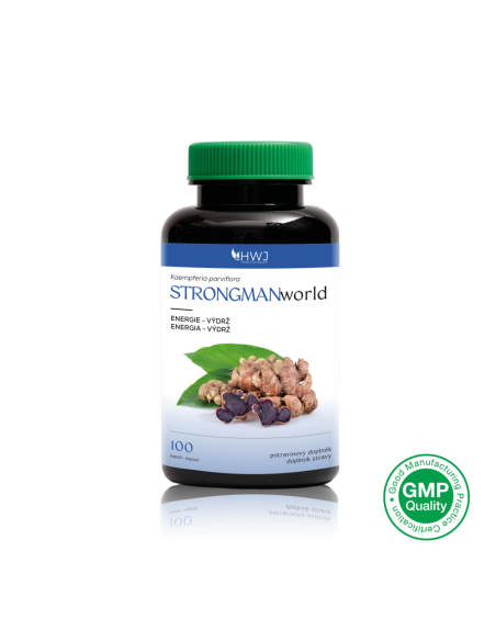 100 kapslí STRONGMANworld (Zázvor černý)