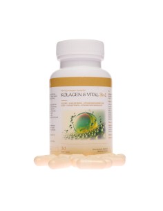 KOLAGEN & VITAL 3in1- Unikátní spojení - Kolagen mořský, Kurkumovník dlouhý & Sezam černý