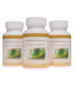 KOLAGEN & VITAL 3in1- Unikátní spojení - Kolagen mořský, Kurkumovník dlouhý & Sezam černý